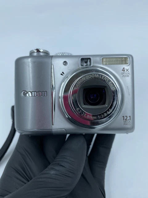 Canon PowerShot A1100 IS 12.1 MP Digital Camera - Silver
