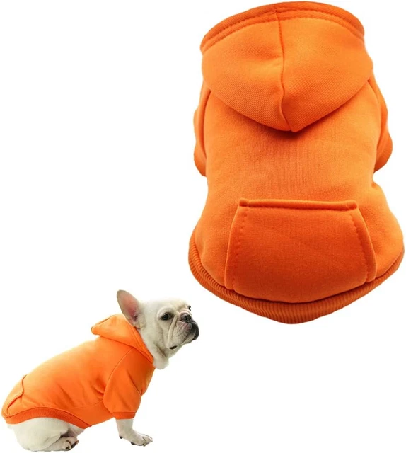 Felpa Con Cappuccio per Cane Animale Domestico Autunno Inverno, Cappotto Caldo V
