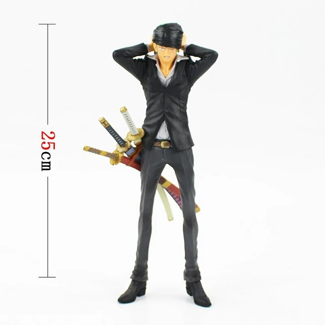 Figurine One Piece Roronoa Zoro – Collection Manga, PVC – Neuf, Sans Emballage