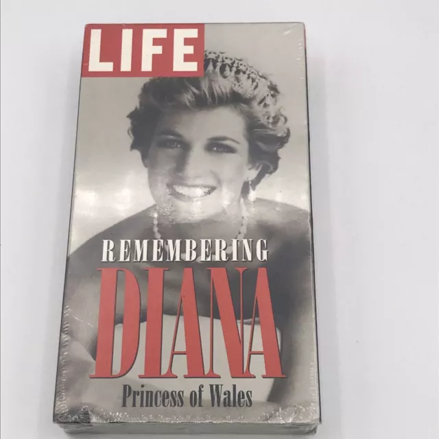 REMEMBERING DIANA PRINCESS Of Wales VHS Sealed Movie VCR Video Tape ...