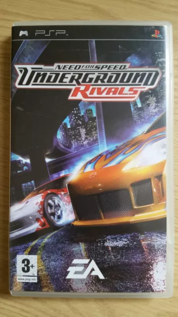Need For Speed Underground Rivals - Complete Game - Sony Psp