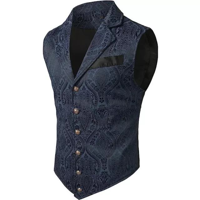 Jacketed men's Victoria suit vest steampunk vest stage performance suit