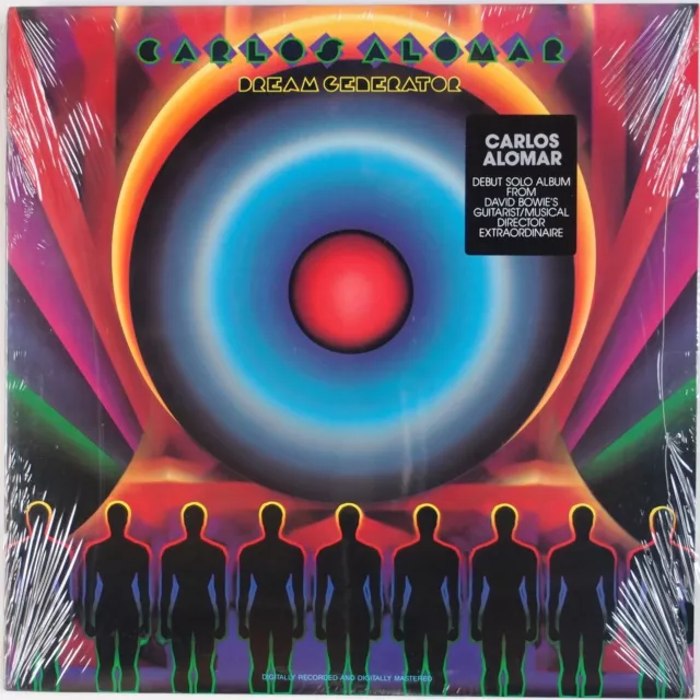 CARLOS ALOMAR: Dream Generator ’87 Electronic Synth PRIVATE MUSIC Vinyl LP NM