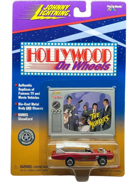Johnny Lightning Hollywood On Wheels The Monkees Monkee Mobile Bonus Card