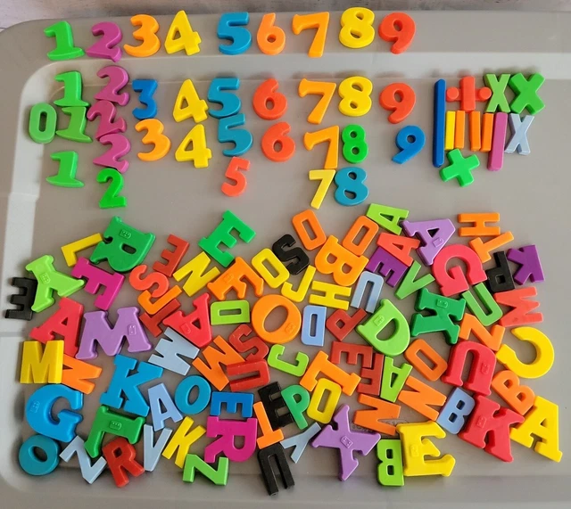 Joycat 78 Pieces Magnetic Letters Numbers Alphabet Fridge Magnets Abc