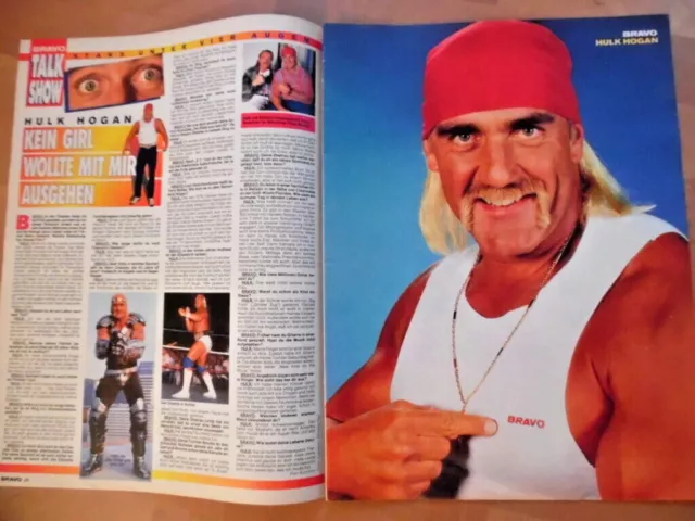 HULK HOGAN --- 2x Bravo-A4 Clipping B 572
