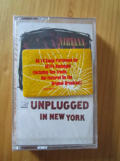 Nirvana Unplugged In New York Cassette Audio Neuve 