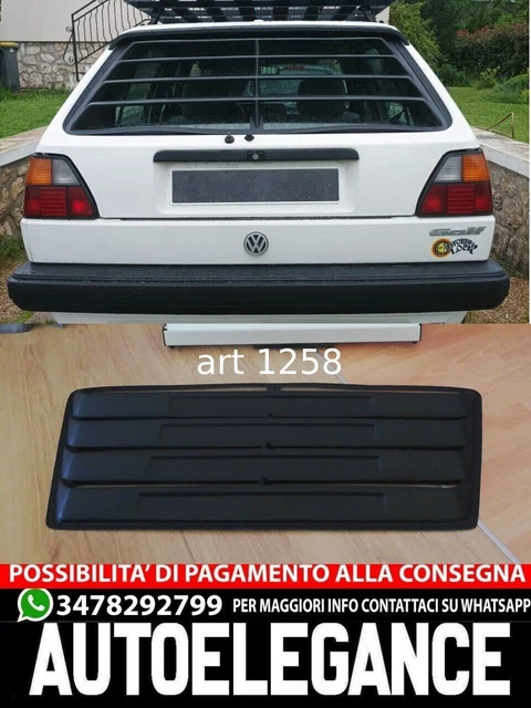 GRIGLIA LUNOTTO ADATTO PER FIAT 126 LOOK TUNING GREZZO