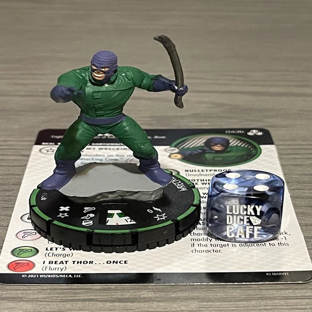 Marvel Heroclix War of the Realms 043b Wrecker Rare Prime