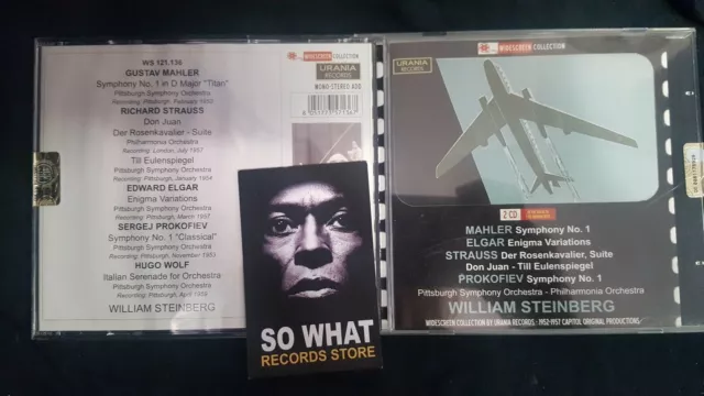 William Steinberg - Wildscreen Collection. Double Cd Urania