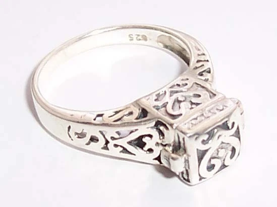 Bague Créateur Poison Topaze Klimt Argent 925 - Imposante, Rare, Neuve Sans Emballage