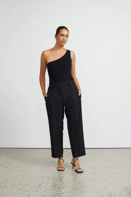 Black Acne Studios Tailored Trousers in size 12 2