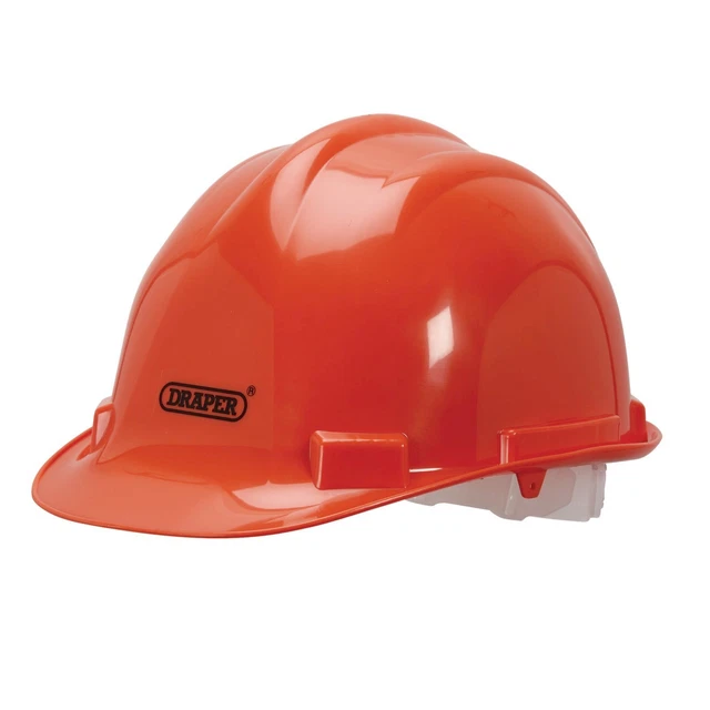 Draper 08910 Sicurezza Casco Rigido Cappello Arancione
