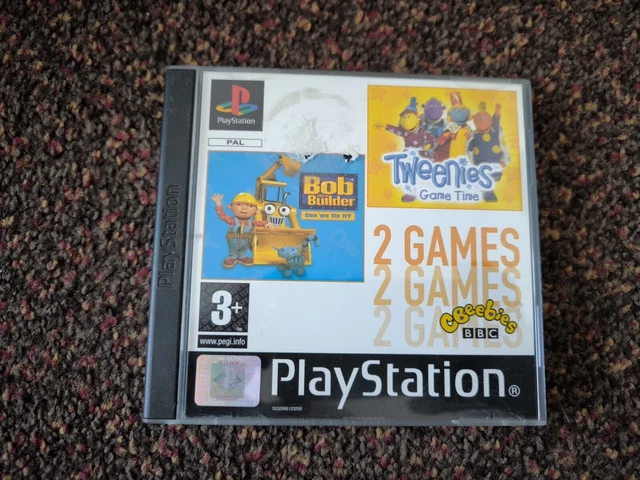 CBEEBIES TWEENIES + Bob the Builder Double Pack - PS1 Game, Complete ...