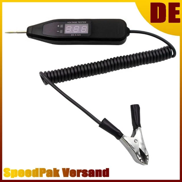❥ LI Q P R Tester di tensione elettrico digitale Penna di prova di tensione Auto Diagno