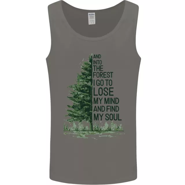 Into the Forest Outdoors Trekking Hiking Mens Vest Tank Top