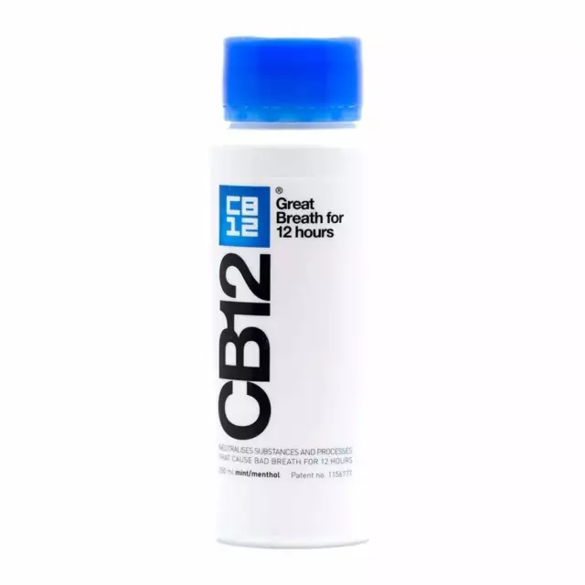 CB12 Oral Rinse White Mouthwash 2 X 250ml