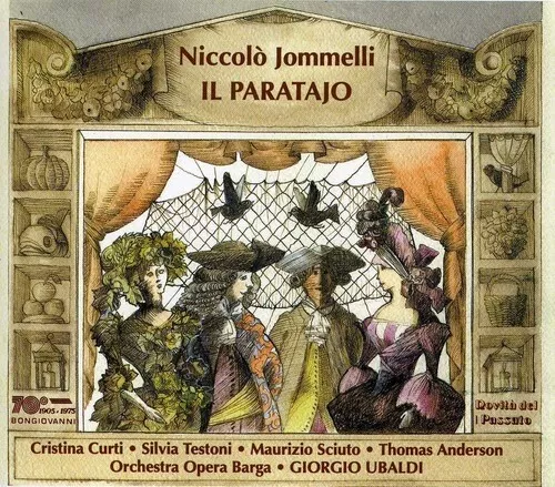 Jommelli / Opera Barga Orchestra / Ubaldi - Il Paratajo (Intermezzo) New Cd