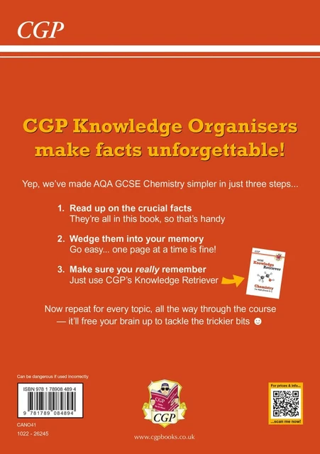 GCSE CHEMISTRY AQA Knowledge Organiser: for the 2026 and 2027 exams ...