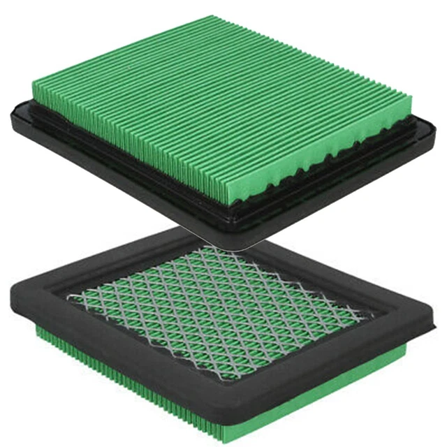 Lot De 6 Filtres à Air Pour Tondeuse Briggs & Stratton | Filtres De Rechange En Papier Et Métal, 13,2x11,4x2 Cm - 11