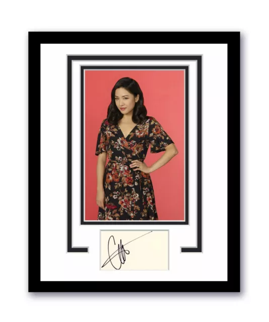 Constance Wu Autographed Signed 11x14 Framed Photo ACOA