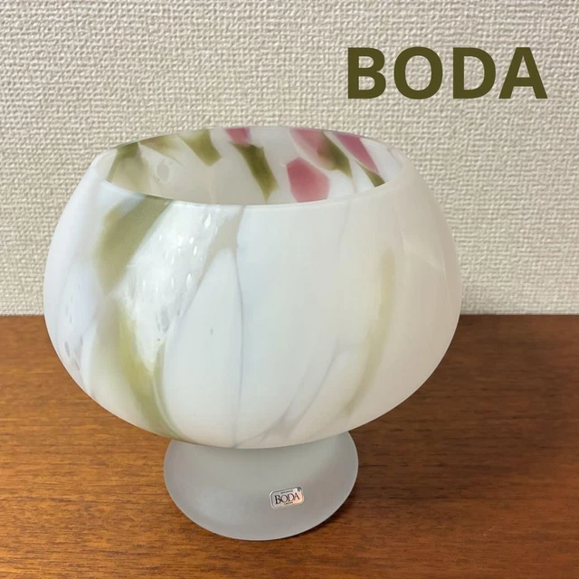 ◆ BODA Zelda footed bowl ボダ ガラスボウル 80s ◆ BODA] ZELDA FOOTED bowl Boda glass bowl 80s $252.09