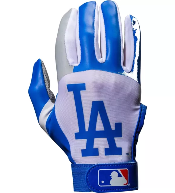 Franklin MLB Los Angeles LA Dodgers Youth Batting Gloves Youth Size M/L