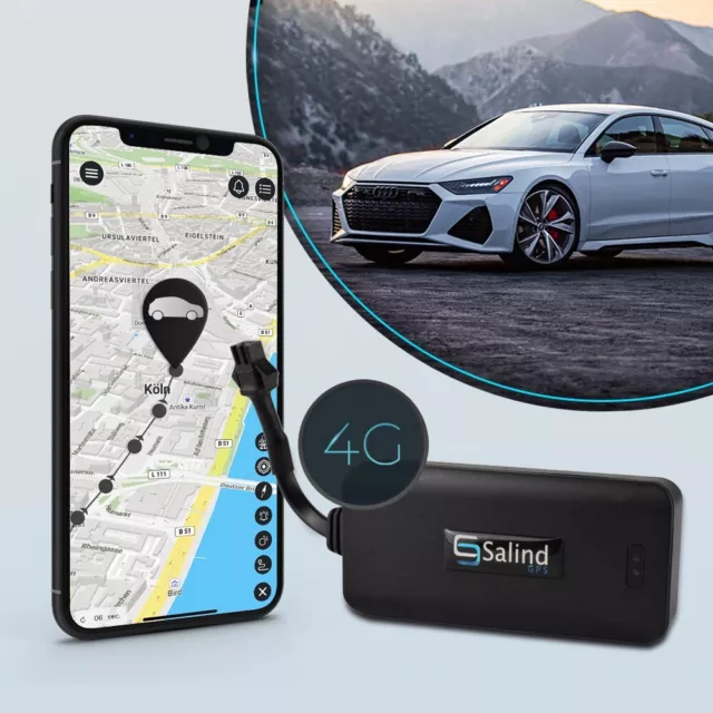 Salind GPS 01 4G - GPS Tracker Auto Motorrad, Fahrzeuge und LKW's
