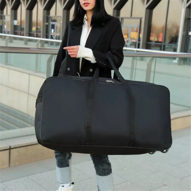 Multifunction Unisex Universal Wheeled Travel Bag Large Capacity Duffle Bag AU