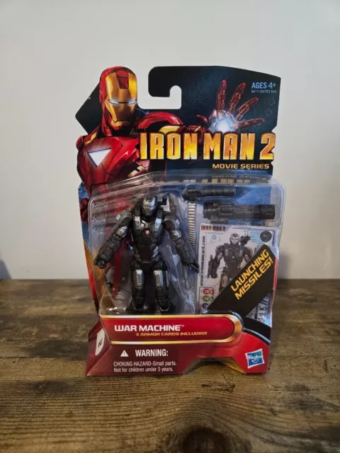 Hasbro Marvel Iron Man 2 War Machine #12 Movie Series 3.75 Inch Action Figure