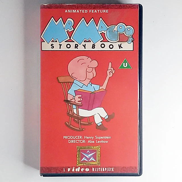MR MAGOO'S STORY Book (VHS Cassette, 1986 SC Video) PAL - Tested £3.99 ...