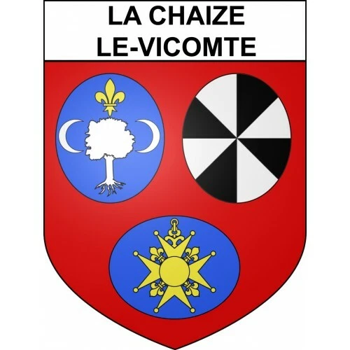 Autocollant Blason Vieille-Église 62 - Sticker écusson Adhésif - Neuf