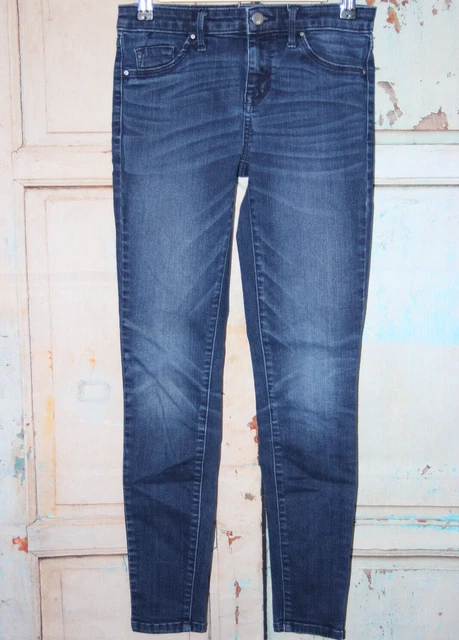 Mossimo Denim Womens High Rise Jegging Stretch Dark Wash Jeans Size 0/25