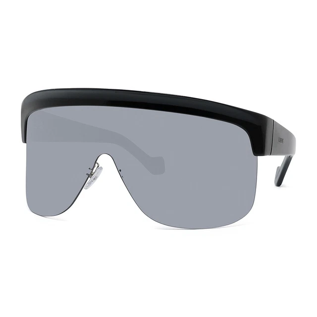 New Authentic LOEWE LW40034U 01A Black/Smoke --130
