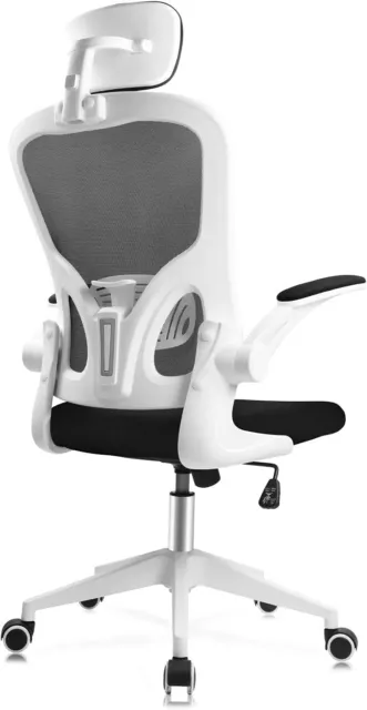 Office Chair Mesh Computer Chair with Adjustable Headrest