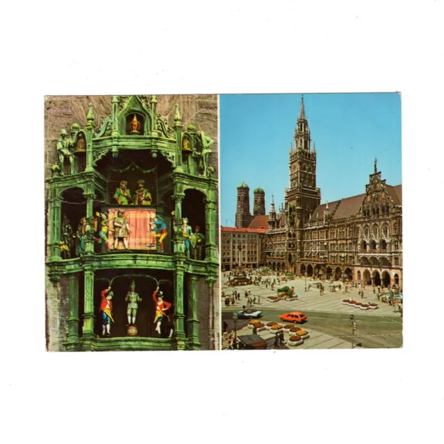 AK Ansichtskarte München / Rathaus und Glockenspiel