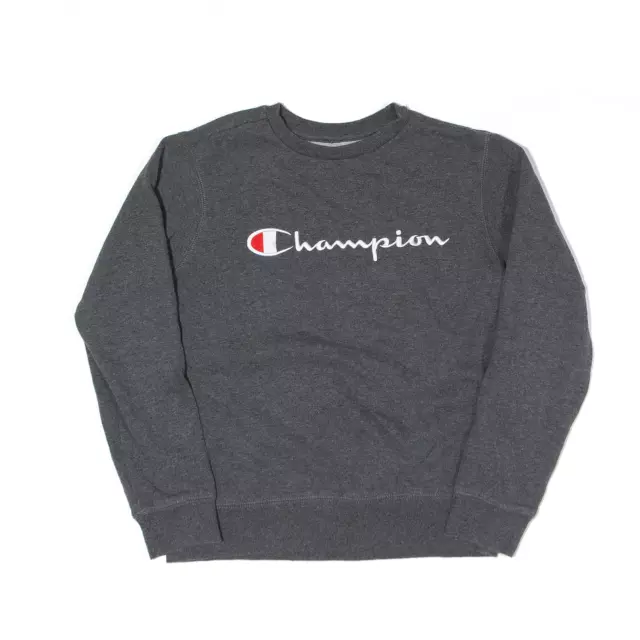 CHAMPION Boys Sweatshirt Grey L