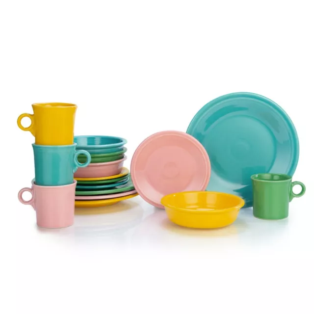 Fiesta® 16-Piece Classic Dinnerware Set | Vintage