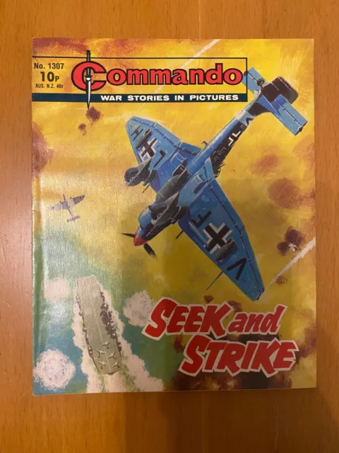 Commando Comic Number 1307 SEEK AND STRIKE