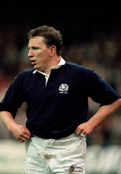 Photo Rugby Vintage - Robert Cioca En Action Avec La Roumanie - Années 90