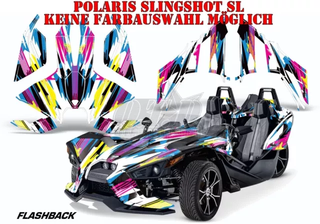 Amr Racing Dekor Graphic Kit Polaris Slingshot Sl Flashback B