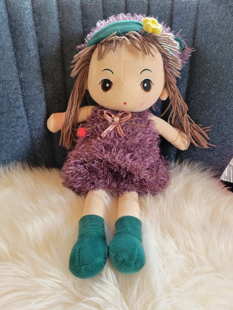 Poupée Vocale Interactive SHANHUHAI - Jouet Enregistrement Son Violet Pour Enfants Dès 4 Ans