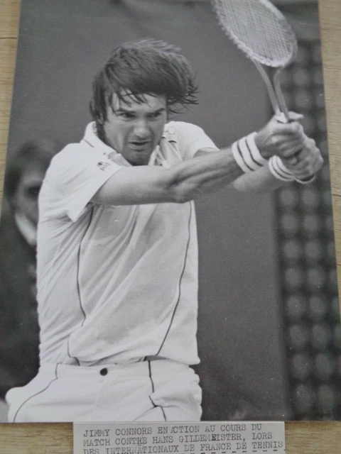 Photo De Presse – Dernier Match De Björn Borg – 1983 – Tennis