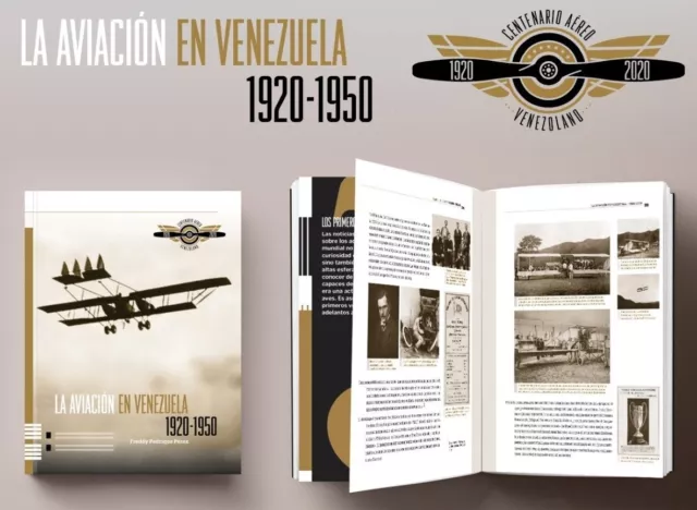 La Aviación en Venezuela 1920-1950 Edición Sencilla por Freddy L. Pedrique