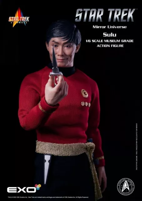 Star Trek The Original Series Mirror Universe Sulu 1:6 Sesta scala EXO-6 2