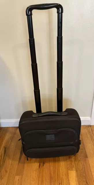 TUMI Wheeled Alpha Compact Briefcase Laptop Carry On Case Luggage # 26124DH