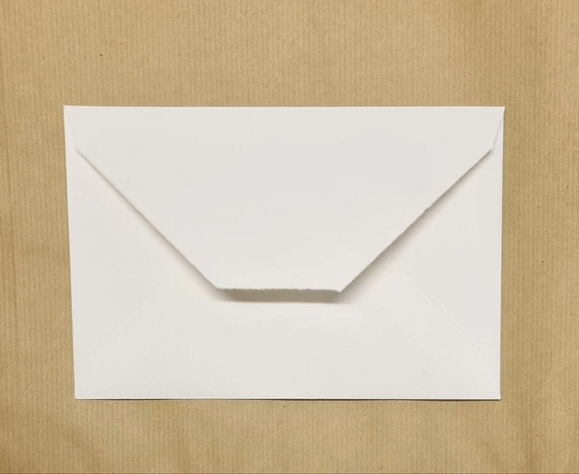 40 Buste avorio carta a mano 12X18 Ideali per inviti speciali art. 99
