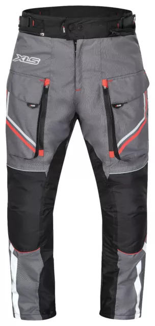 Motorradhose Motorrad Textilhose Bikerhose wasserdicht atmungsaktiv Gr. S - 6XL