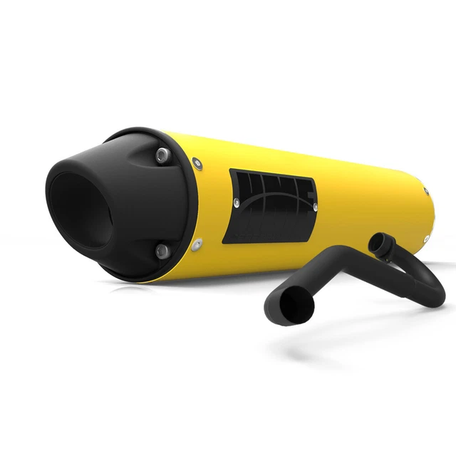 HMF for Yamaha YFZ450R/X 2009-2023 Yellow Blackout Full Exhaust | 041414609392