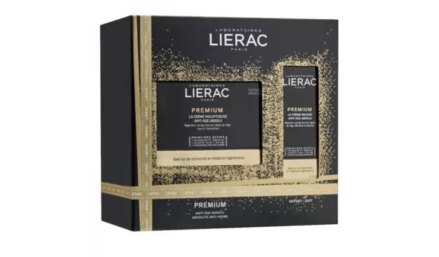 Lierac Premium La Creme Voluptueuse Treatment Set with Face Cream and Eye Cream